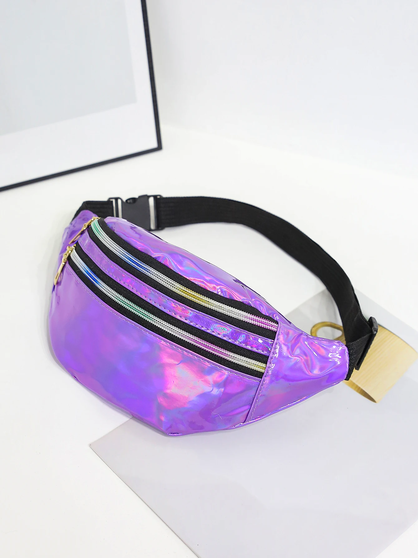 Women'S Bum Bags - 여성용 레이저 패니 팩 벨트 백,