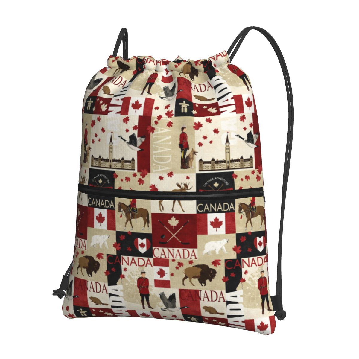 Women Bags In Canada - 캐나다 국기 국가 문화 배낭 캐주얼
