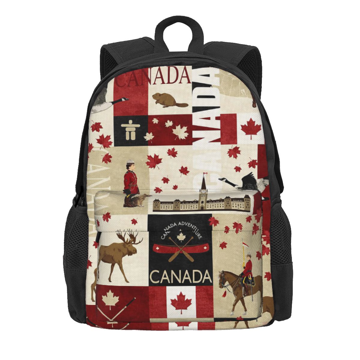 Women Bags In Canada - 캐나다 국기 국가 문화 배낭 데이