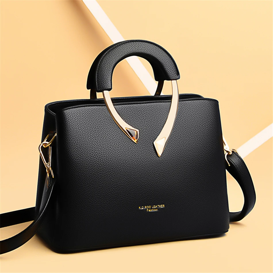 정품 VANDERWAH 고품질 Pu 가죽 캐주얼 토트  - Women Bags Low Price 리뷰 및 가격