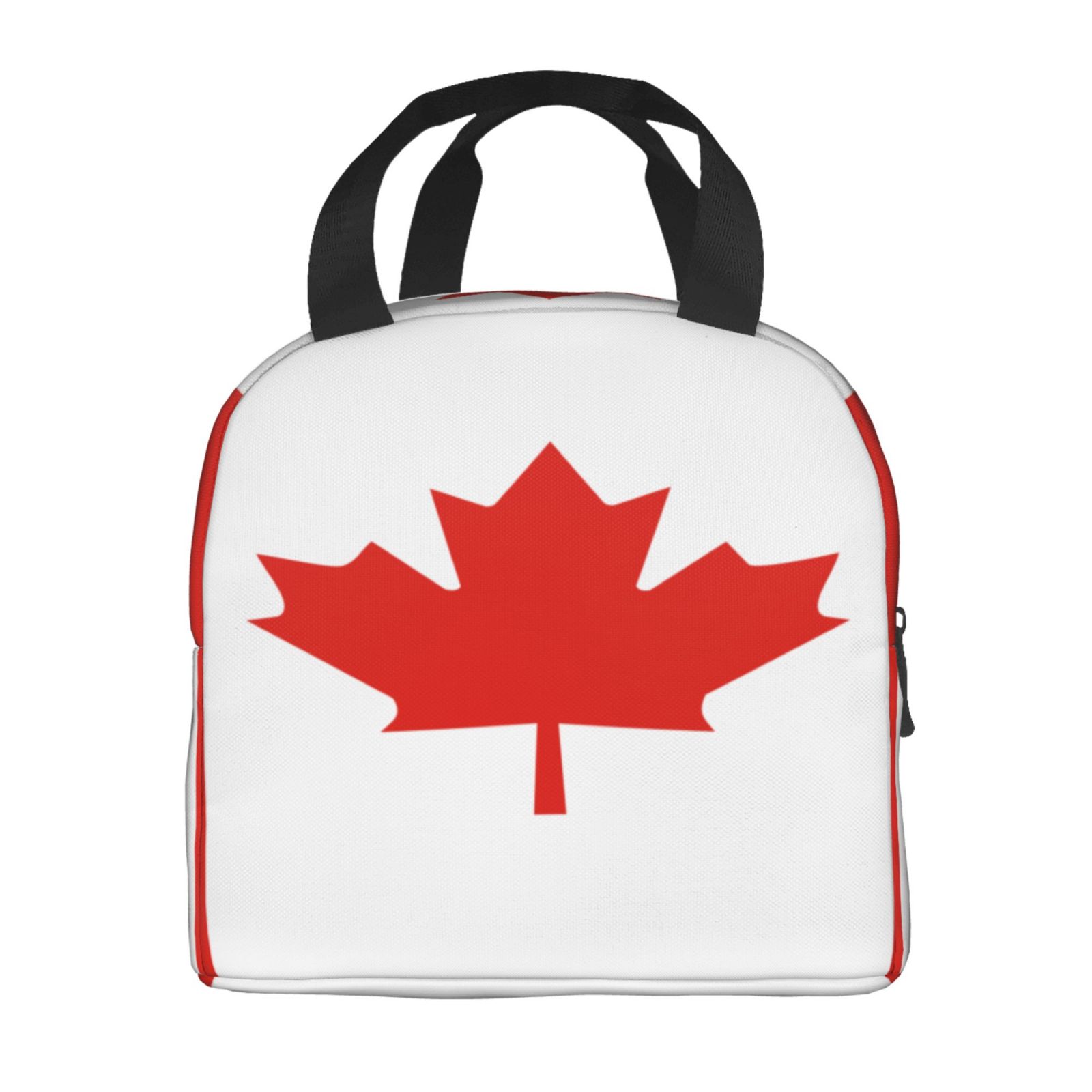 캐나다 국기 패턴 점심 가방 여성 휴대용 쿨러 열 절연 - Women Bags In Canada 리뷰 및 가격