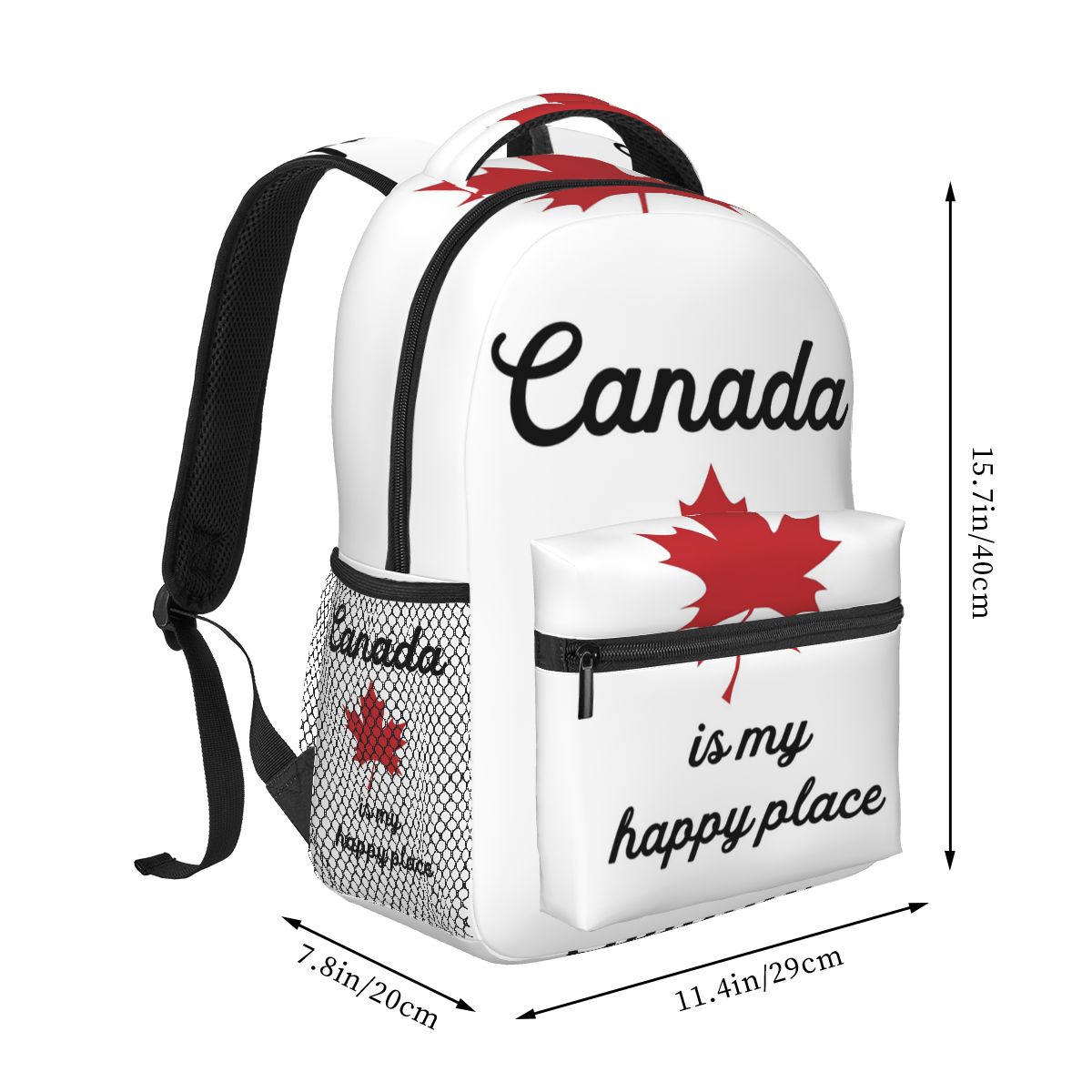 메이플 리프 캐나다 캐나다인은 나의 행복한 장소입니다  - Women Bags In Canada 리뷰 및 가격