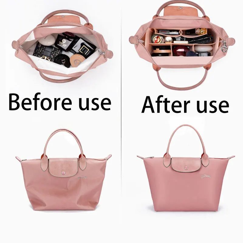 롱샴 핸드백 라이너 가방용 펠트 인서트 백, 펠트 천  - Women'S Bags Longchamp 리뷰 및 가격