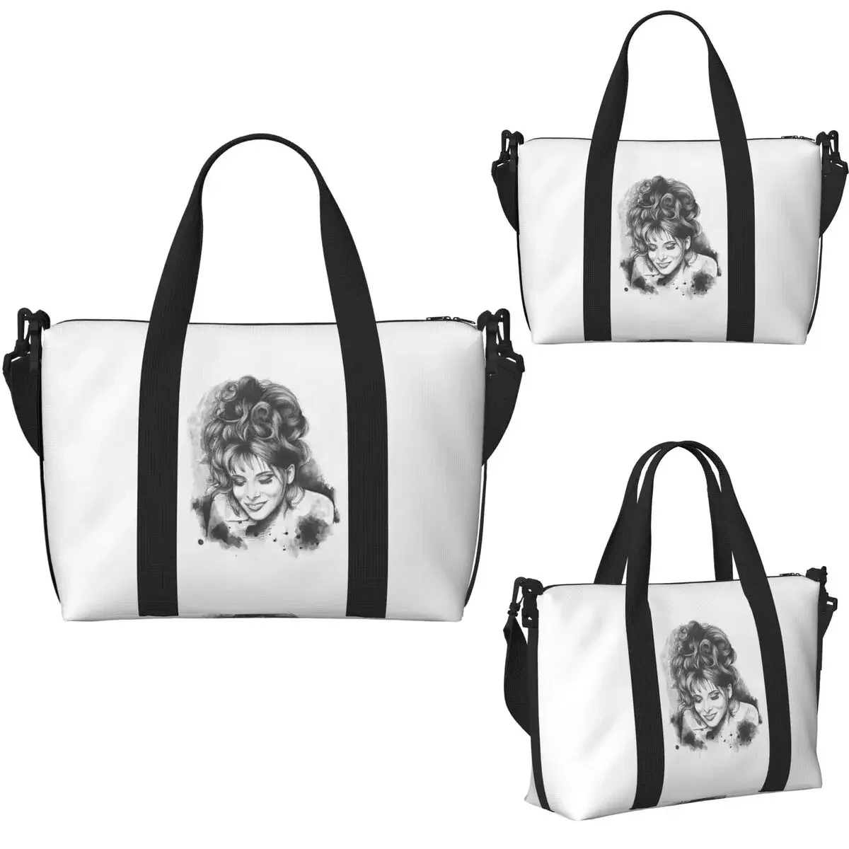 Mylene Farmer Cartoon 프랑스 가수 비 - Women Bags Farmers 리뷰 및 가격