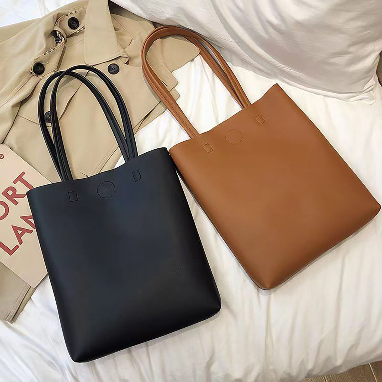여성용 토트백, 언더암 파우치, 대용량 소프트 PU 가 - Women Bags Low Price 리뷰 및 가격