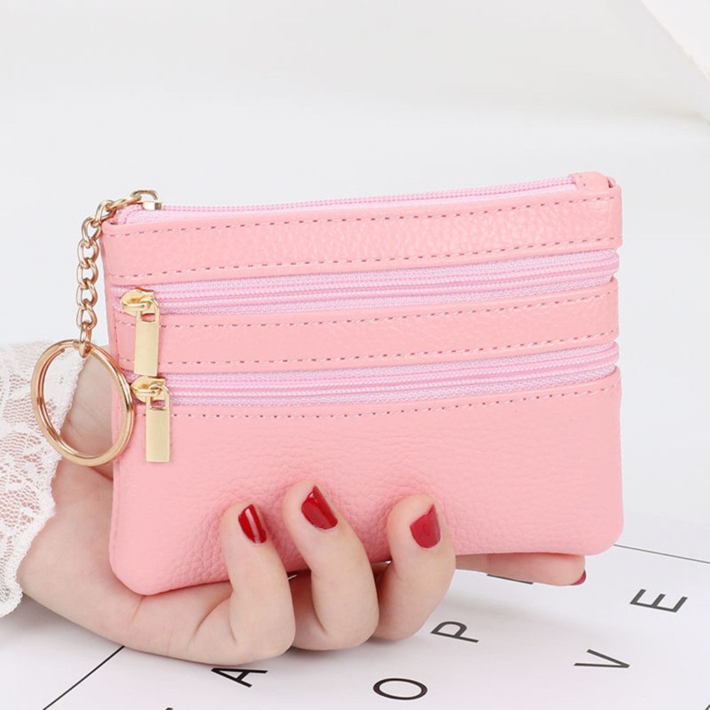 소프트 미니 카드 홀더 지갑 다기능 가방 여성 지갑 클 - Women Bags Zip 리뷰 및 가격