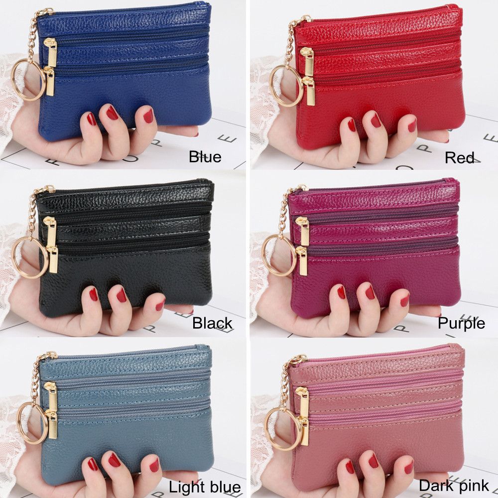 소프트 미니 카드 홀더 지갑 다기능 가방 여성 지갑 클 - Women Bags Zip 리뷰 및 가격