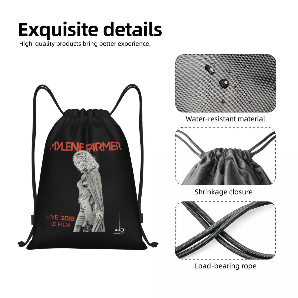 Mylene Farmer Drawstring 배낭 스포 - Women Bags Farmers 리뷰 및 가격
