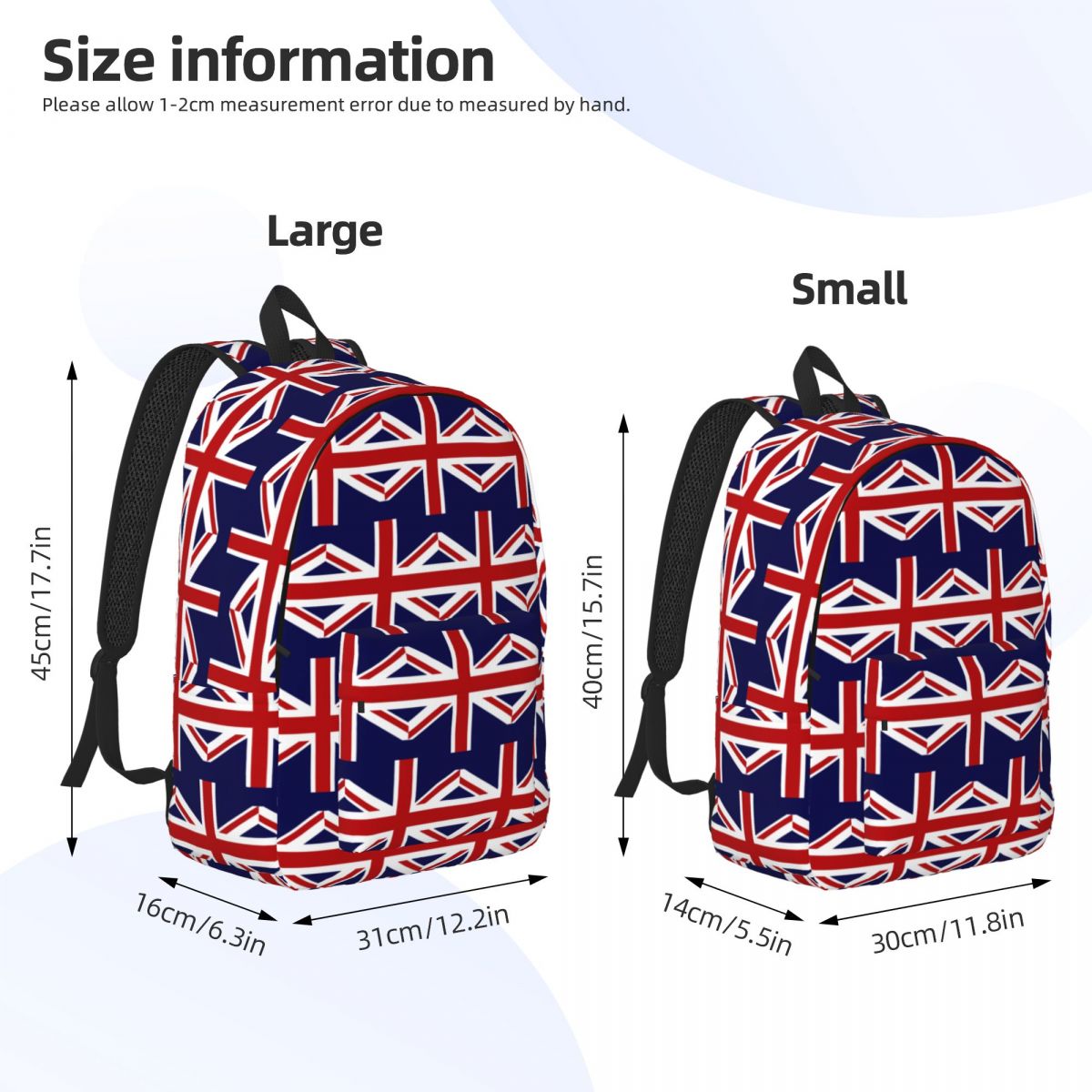영국의 유니온 잭 국기 배낭 핫세일 데이팩 대용량 어린 - Women Bags Uk Sale 리뷰 및 가격