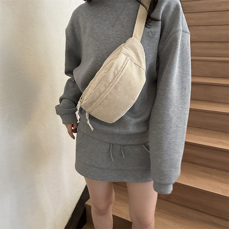 여성용 허리 가방 코듀로이 학생 숄더 핸드백 크로스바디 - Women'S Bum Bags 리뷰 및 가격