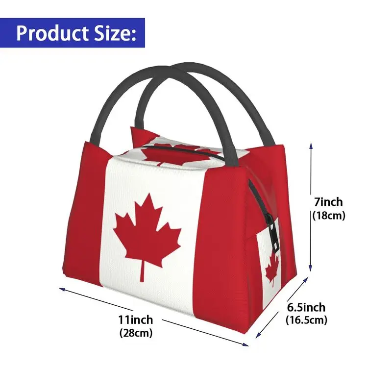 캐나다 국기 여성용 절연 도시락 가방 휴대용 애국심 쿨 - Women Bags In Canada 리뷰 및 가격