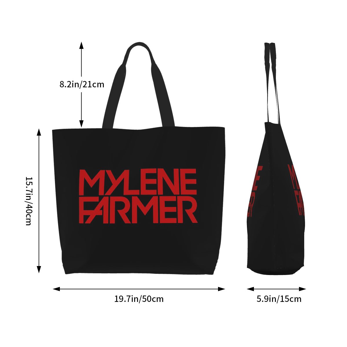 Mylene Farmer Jeanne 쇼핑 토트 백 캔 - Women Bags Farmers 리뷰 및 가격
