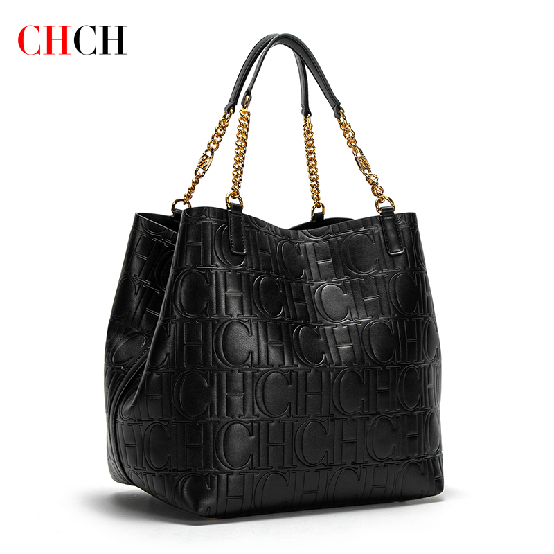 CHCH 여성용 토트 백 2024 새로운 강철 양각 핸 - Women Bags Low Price 리뷰 및 가격