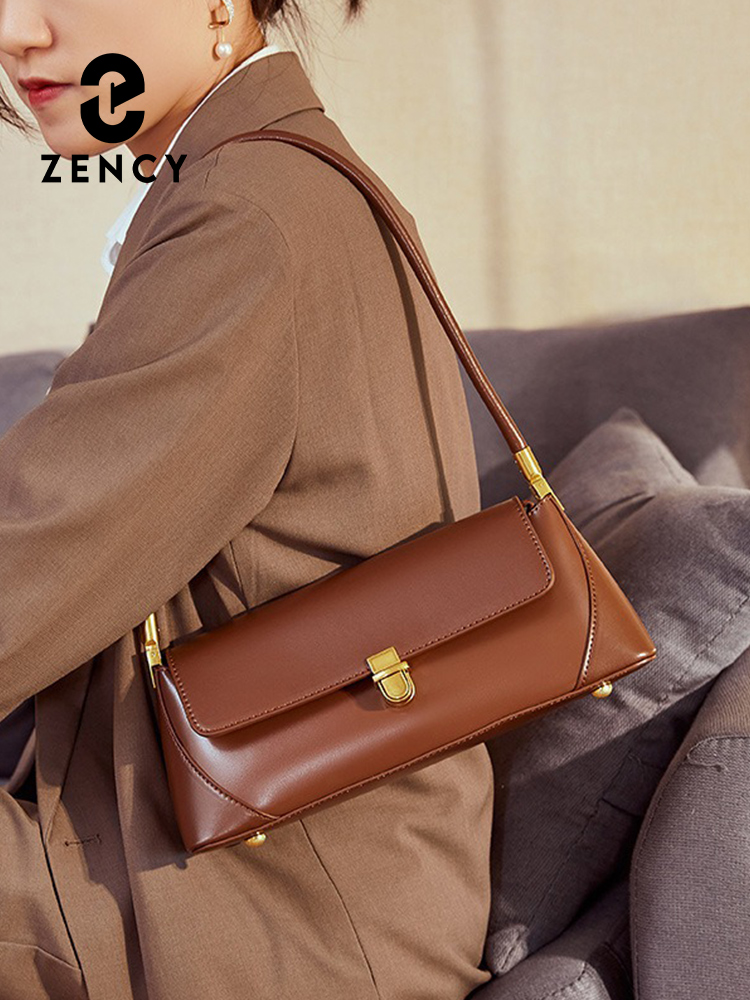 Zency 프랑스 스타일 여성용 럭셔리 가죽 숄더백,  - Women Bags Zip 리뷰 및 가격