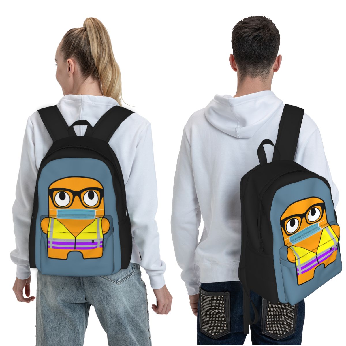 Amazon Smirk Face 클래식 학생 배낭 학교 - Women Bags Amazon 리뷰 및 가격