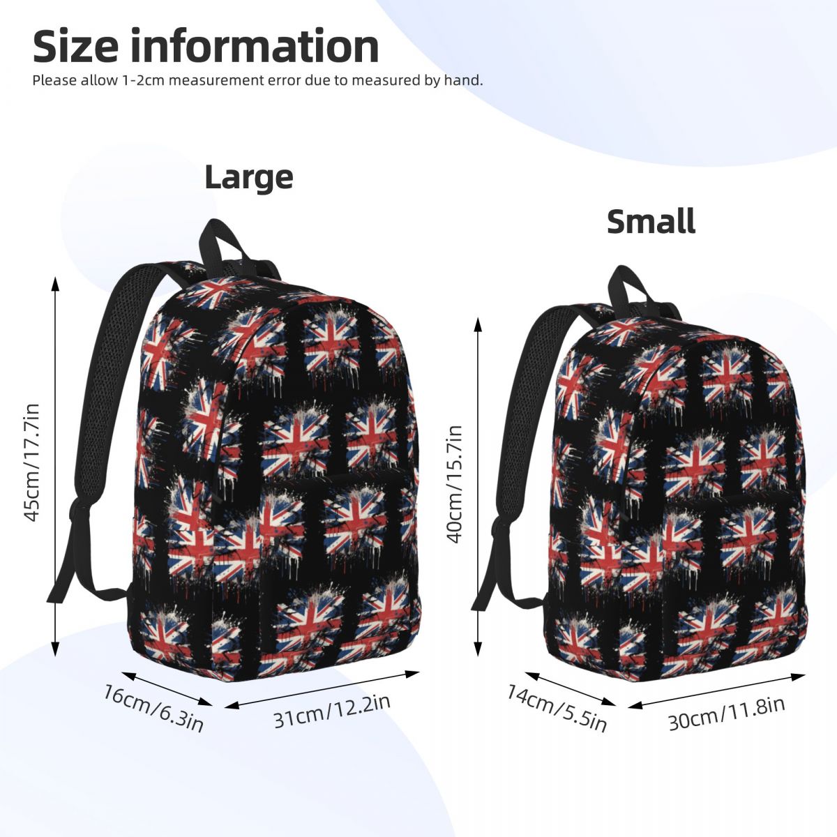 영국의 유니온 잭 국기 배낭 핫세일 데이팩 대용량 어린 - Women Bags Uk Sale 리뷰 및 가격