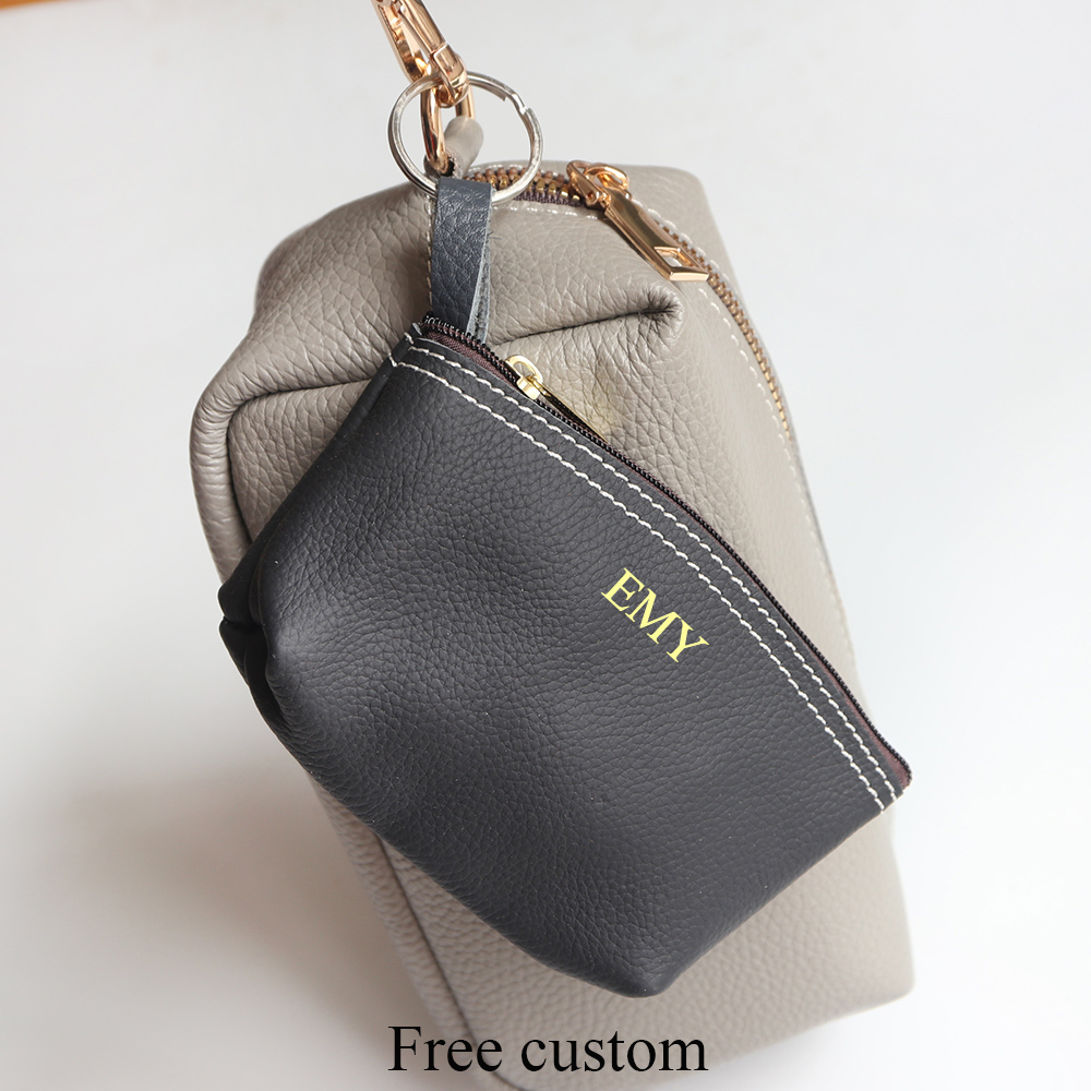 쇠가죽 채찍으로 치다 동전 주머니 사용자 정의 편지 정 - Women Bags Zip 리뷰 및 가격